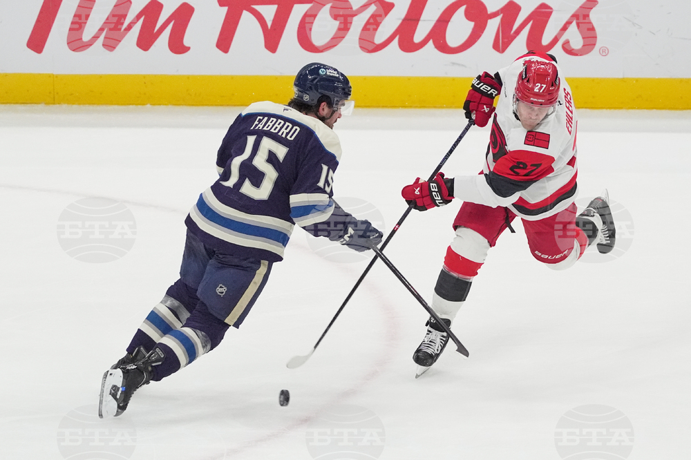 Hurricanes Blue Jackets Hockey