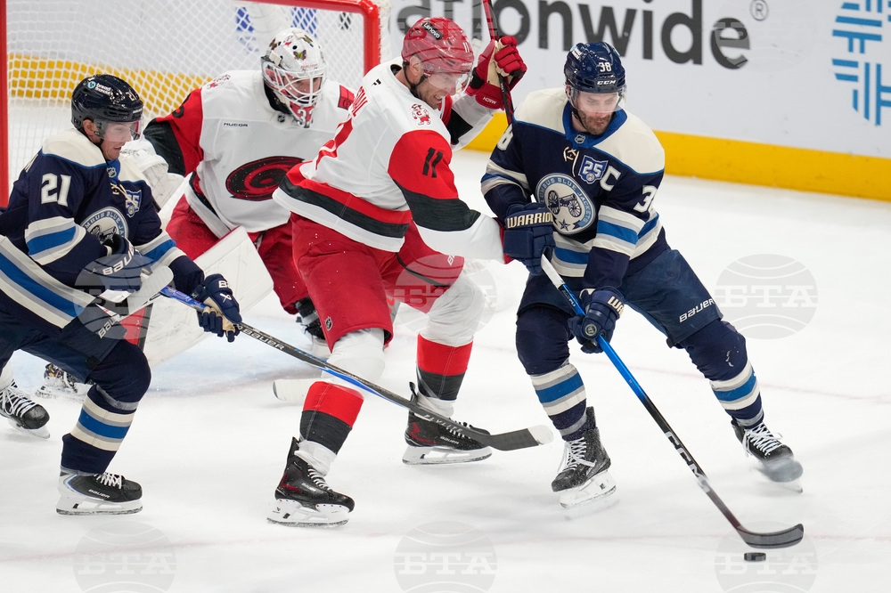 Hurricanes Blue Jackets Hockey