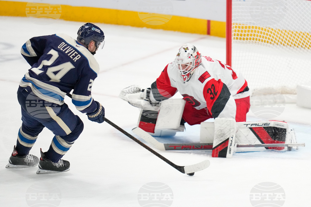 Hurricanes Blue Jackets Hockey
