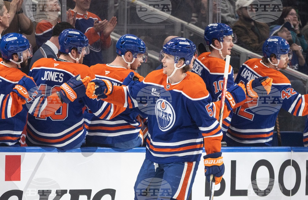 Sharks Oilers Hockey