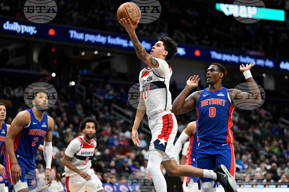 Pistons Wizards Basketball