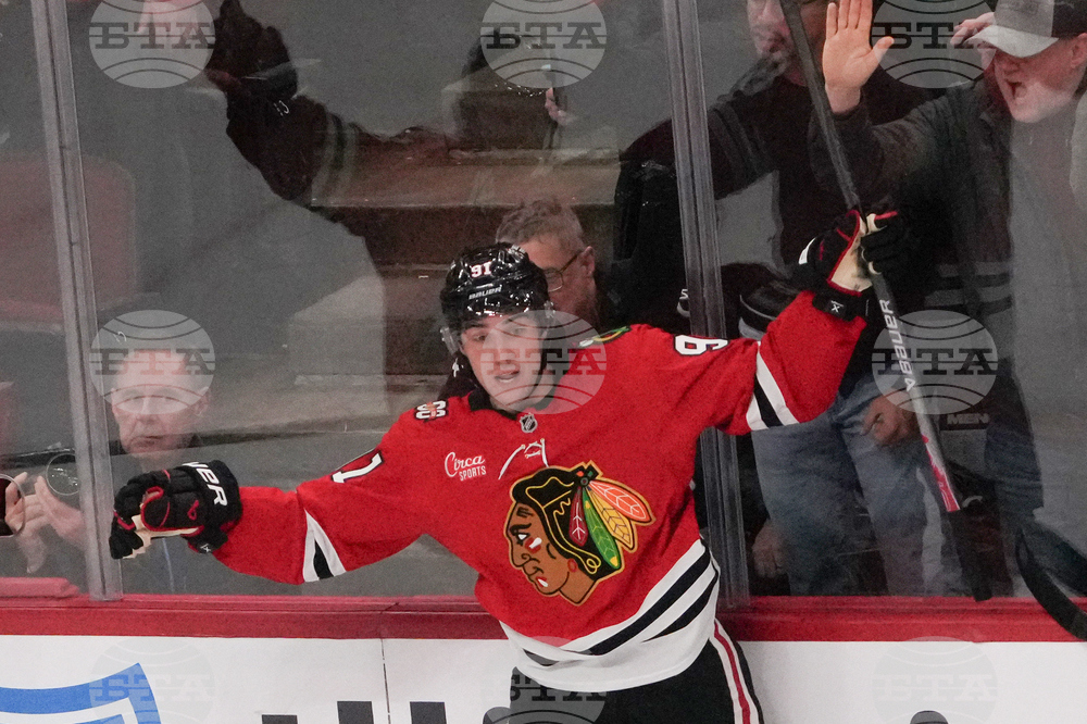 Wild Blackhawks Hockey