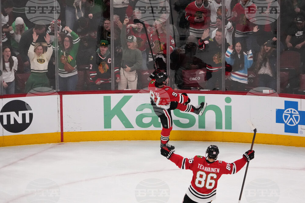 Wild Blackhawks Hockey