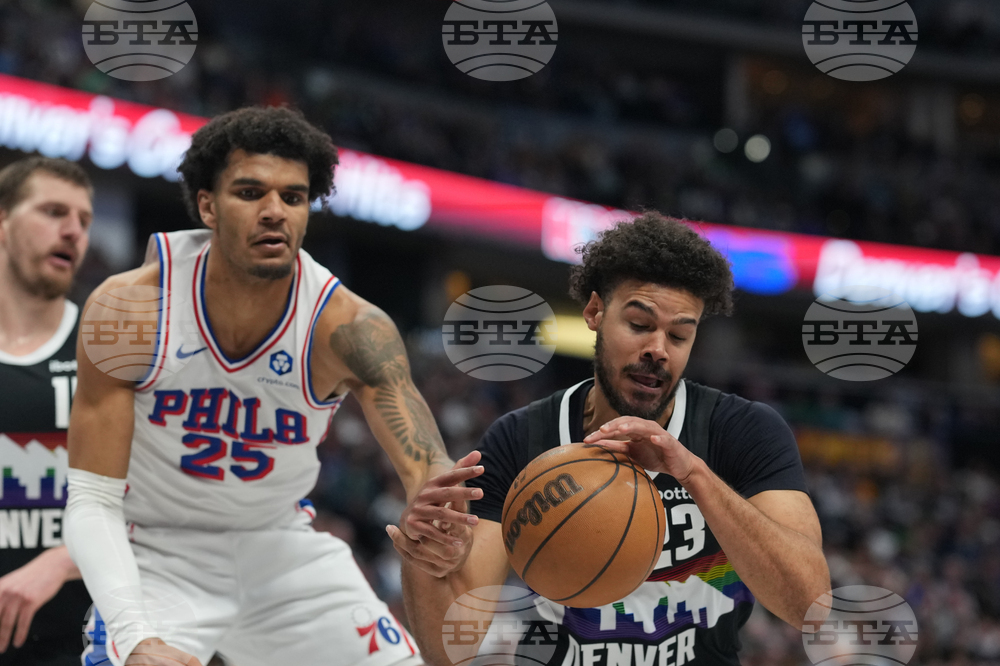 76ers Nuggets Basketball