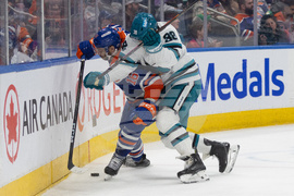 Sharks Oilers Hockey