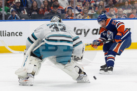 Sharks Oilers Hockey