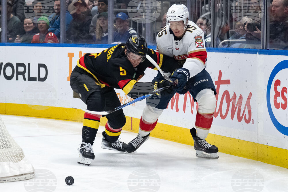 Panthers Canucks Hockey