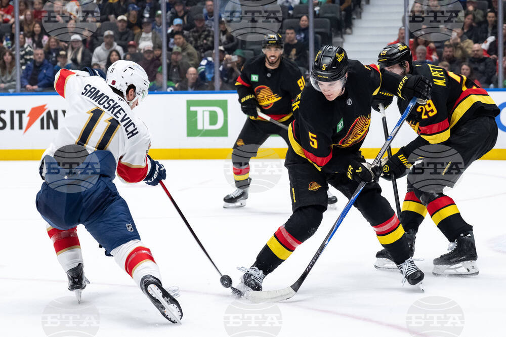 Panthers Canucks Hockey