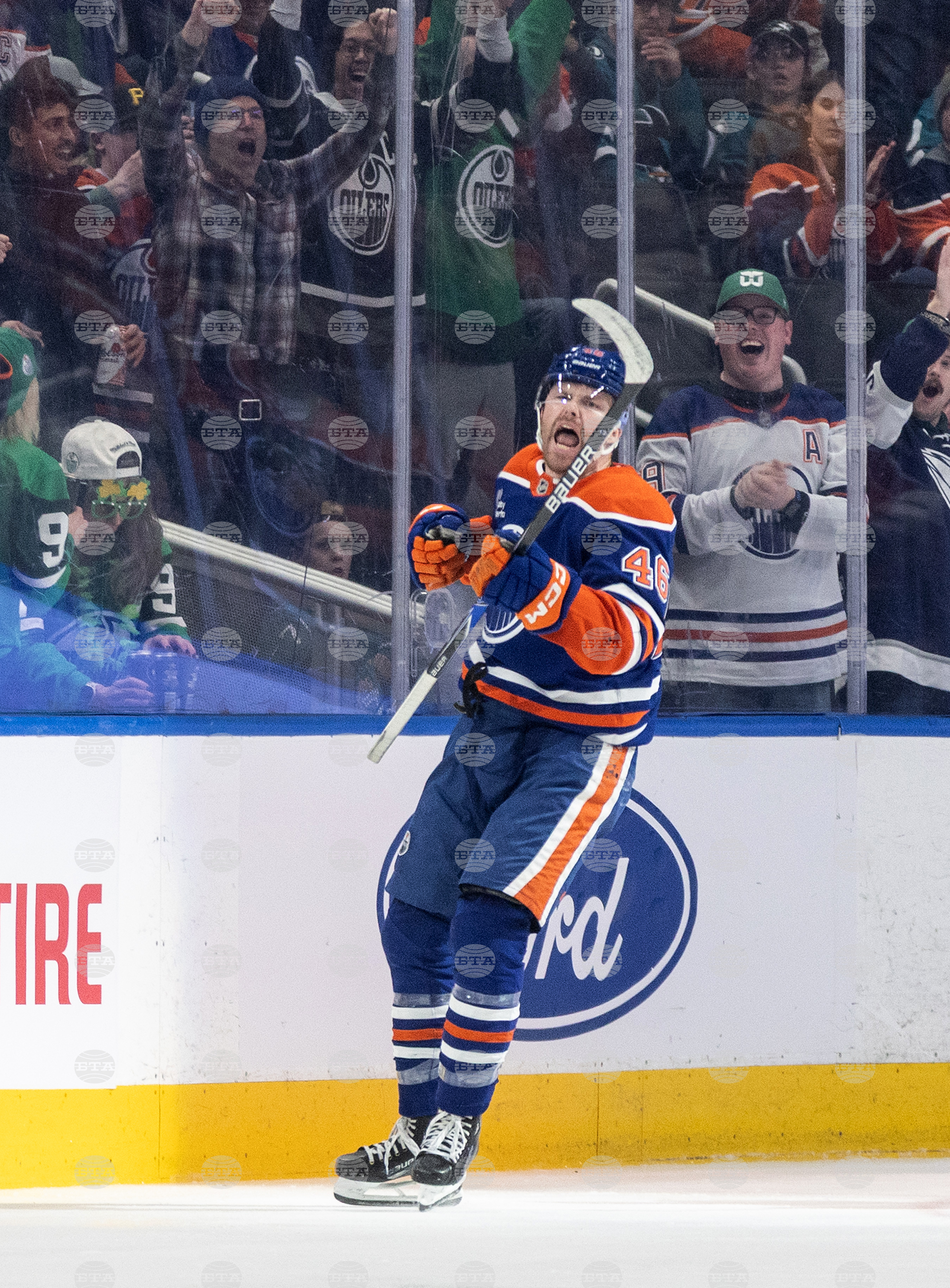 Sharks Oilers Hockey