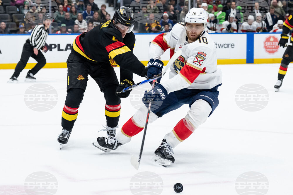 Panthers Canucks Hockey