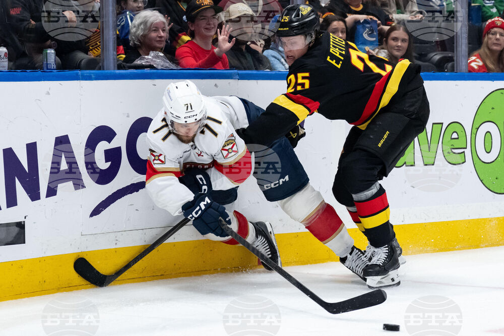 Panthers Canucks Hockey