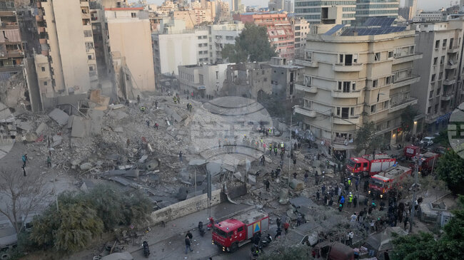 Израелски въздушен удар порази централната част на Бейрут след предупреждение за евакуация