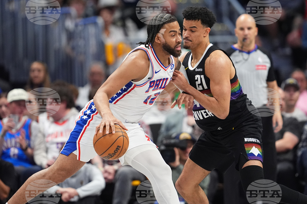 76ers Nuggets Basketball