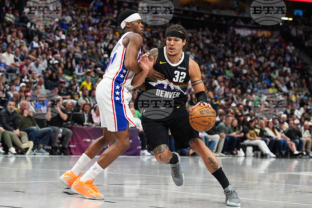 76ers Nuggets Basketball