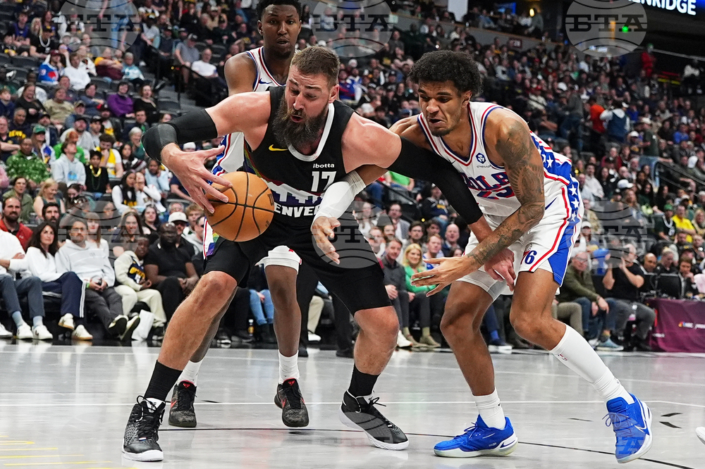 76ers Nuggets Basketball