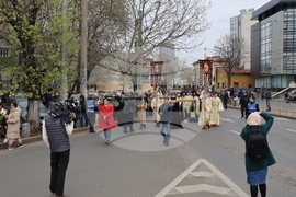 Румъния - литийно шествие “Процесия на цветята” в Букурещ