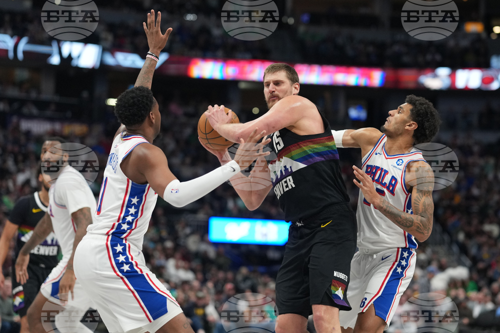 76ers Nuggets Basketball