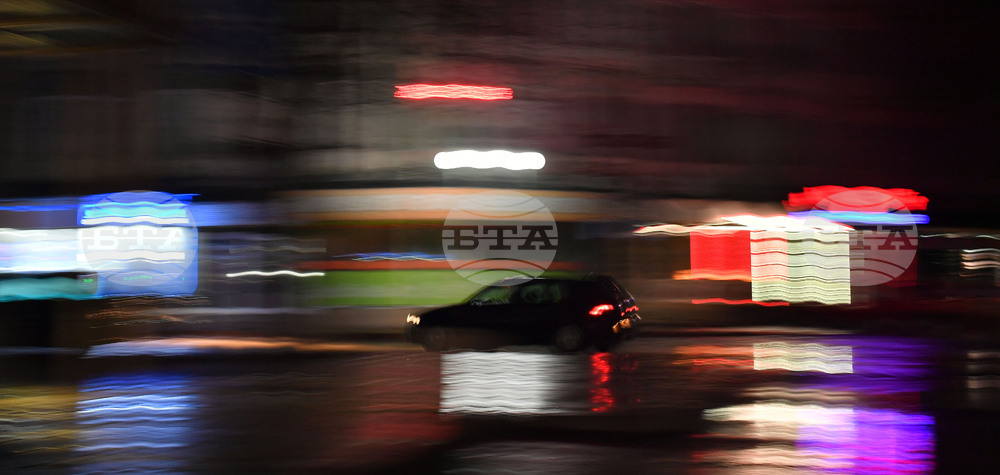 Исперих - нощни светлини