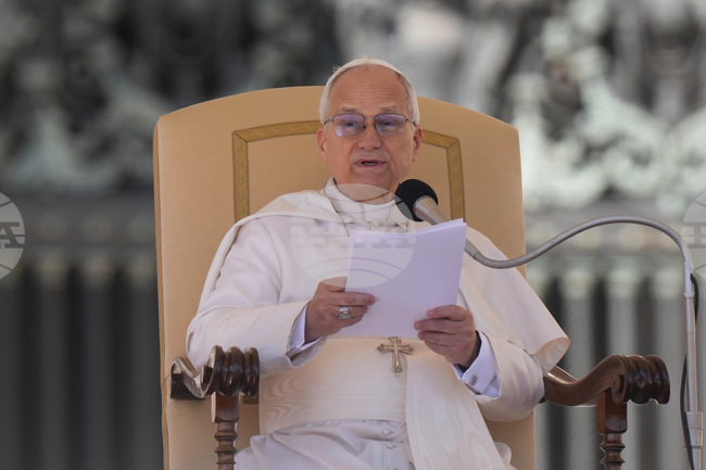 Папа Лъв ХІV заяви, че въздушните удари трябва да бъдат забранени