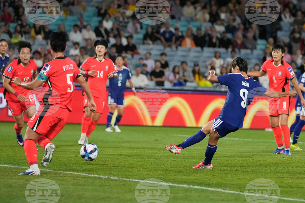 Women's Asian Cup Soccer Japan South Korea