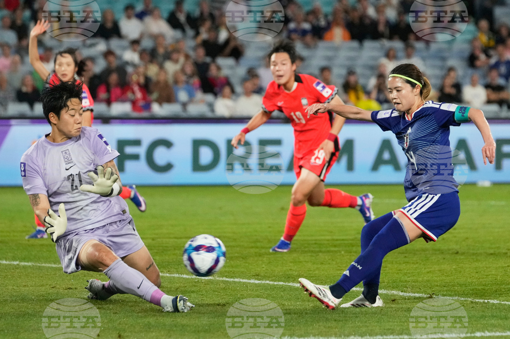 Women's Asian Cup Soccer Japan South Korea