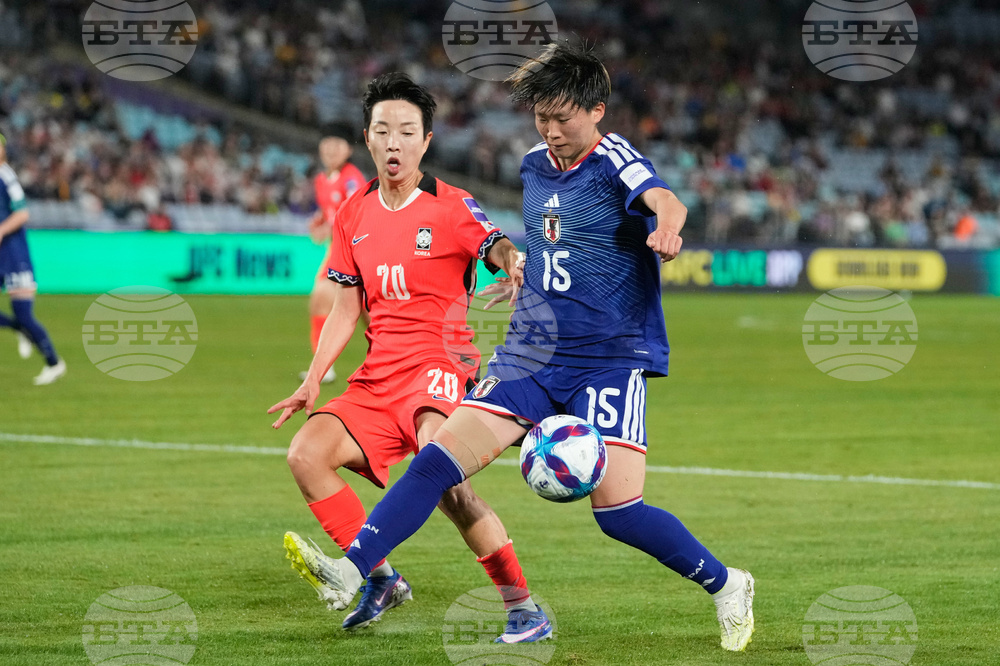 Women's Asian Cup Soccer Japan South Korea