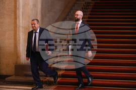 Министерски съвет - Георги Клисурски - Хасан Адемов - брифинг