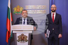 Министерски съвет - Георги Клисурски - Хасан Адемов - брифинг