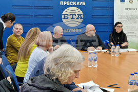 Национален пресклуб на БТА Шумен - пресконференция - проект за подобряване качеството на въздуха