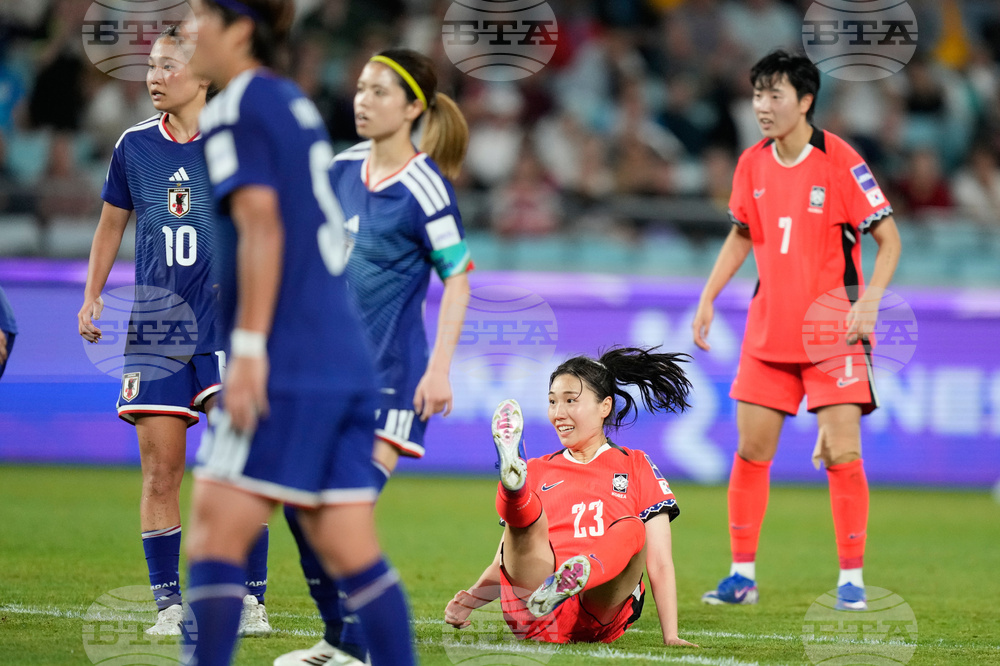 Women's Asian Cup Soccer Japan South Korea