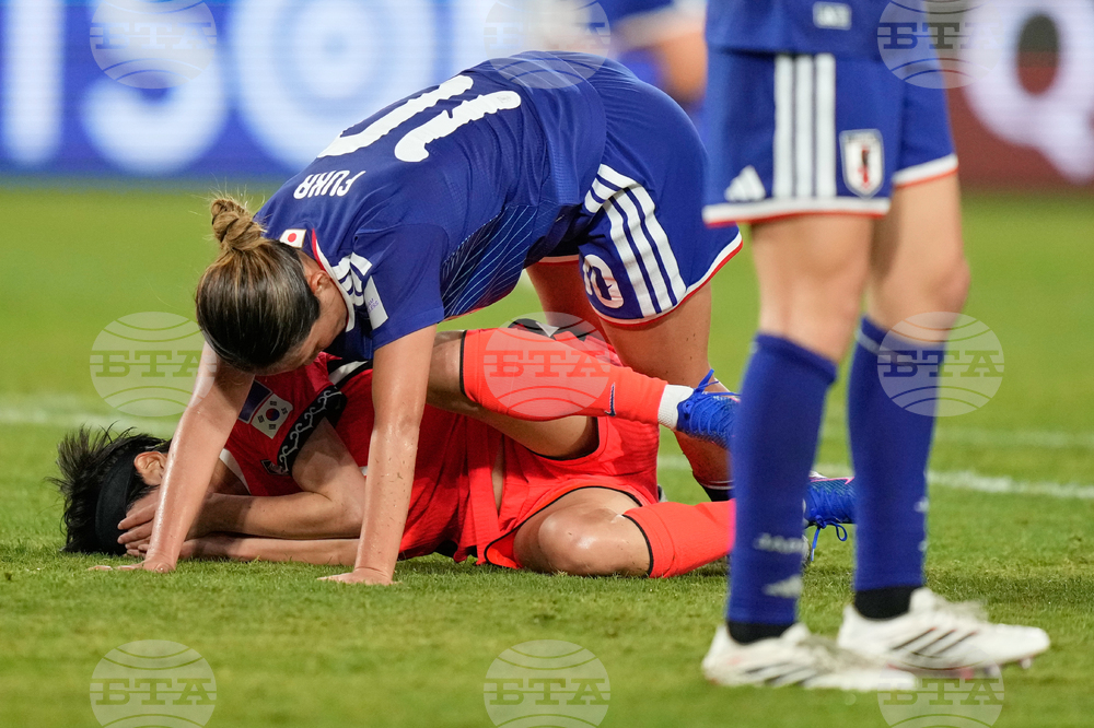 Women's Asian Cup Soccer Japan South Korea