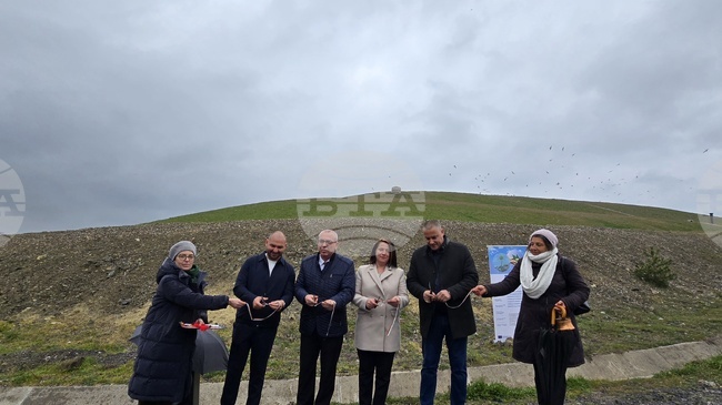 Офциално бе открита рекултивираната Клетка 1 на Регионалния център за управление на отпадъците в Кърджали