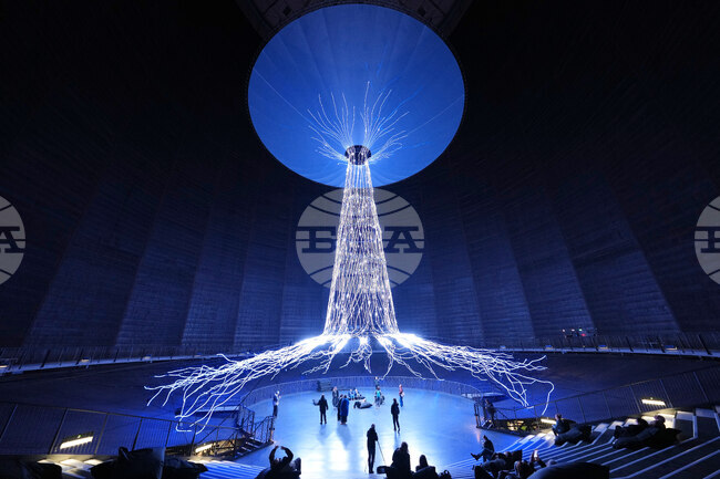 Germany Gasometer Forest Exhibition