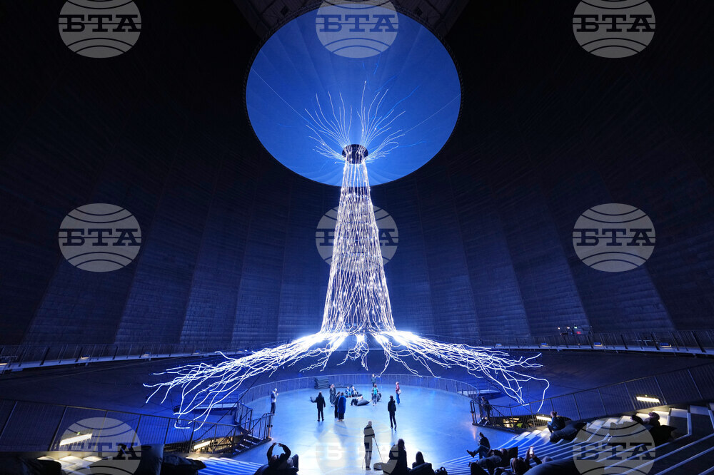 Germany Gasometer Forest Exhibition