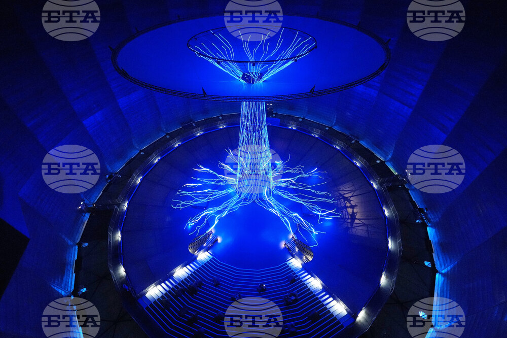 Germany Gasometer Forest Exhibition