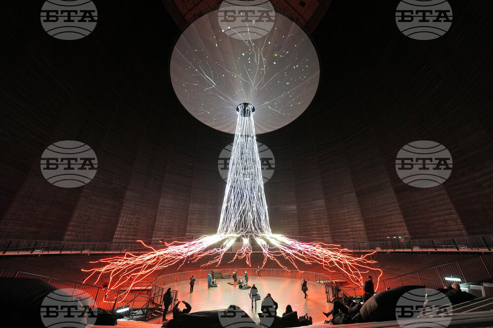 Germany Gasometer Forest Exhibition