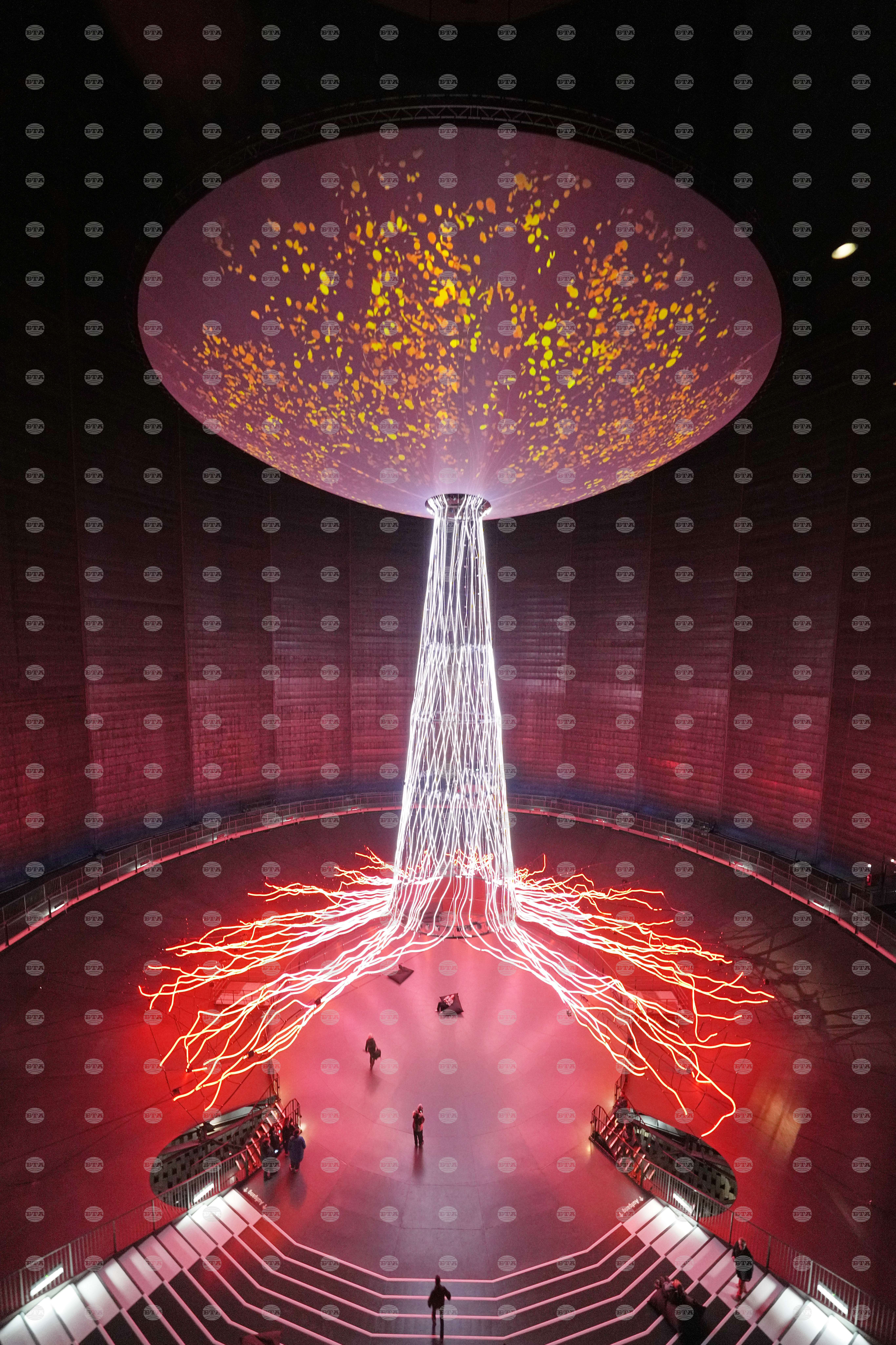 Germany Gasometer Forest Exhibition