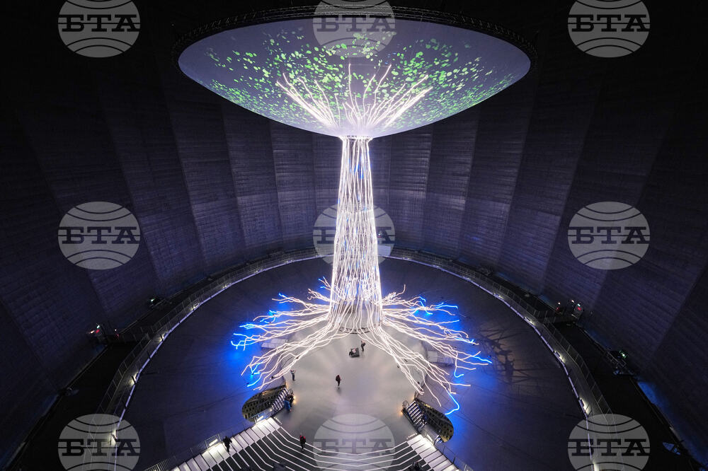 Germany Gasometer Forest Exhibition