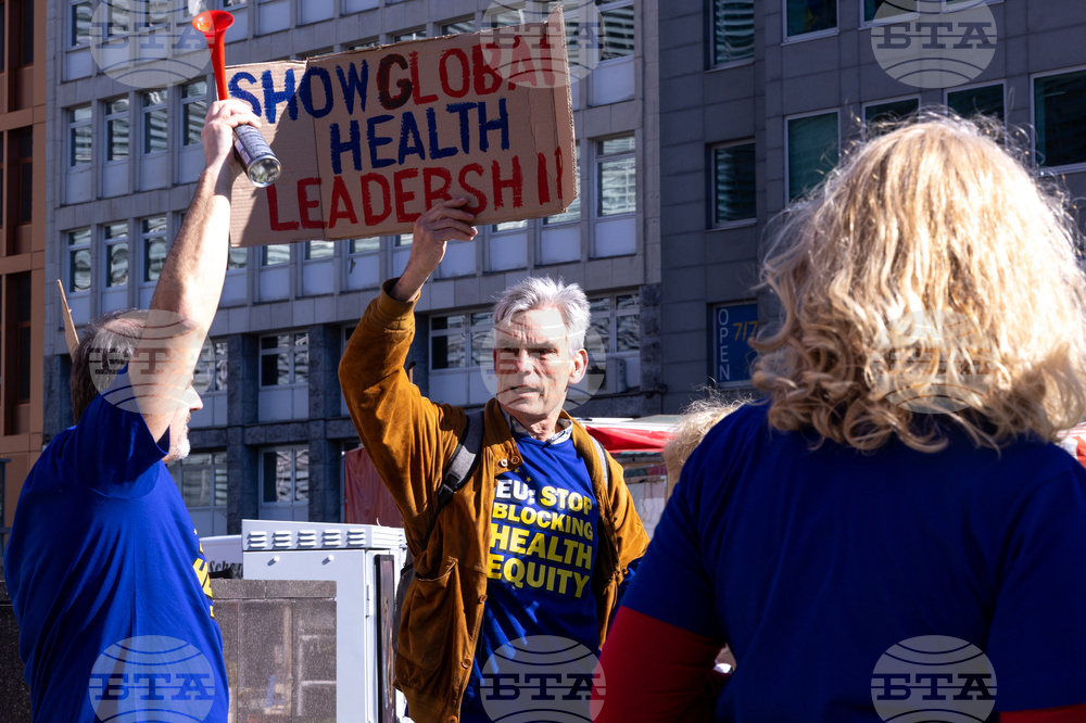 AHF Europe Advocacy Action & Press Conference: "EU: Stop Blocking Health Equity"