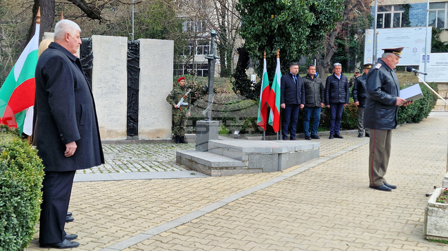 Тържествен ритуал по повод 81 години от Дравската епопея се състоя в Шумен