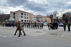 Шумен - ритуал - 81 години от Дравската епопея