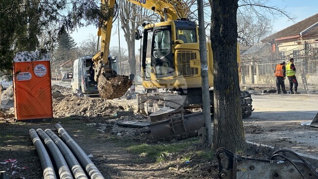 Започна подмяната на водопровод по главната улица в балчишкото село Сенокос