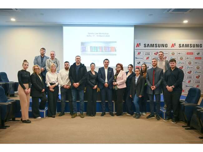 Семинарът по спортно право, организиран от БФС, беше уважен от водещи специалисти от КАС