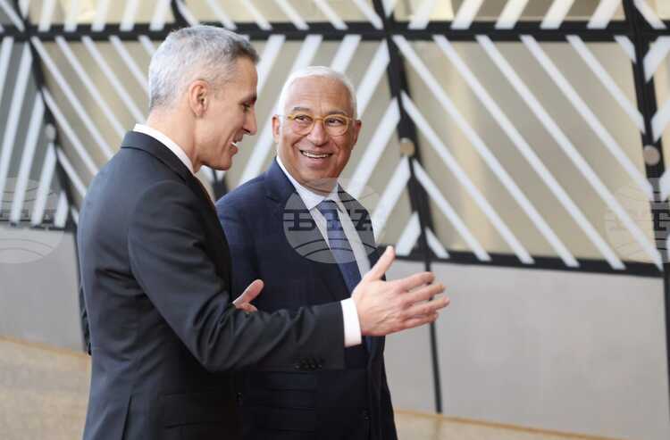 Bulgarian PM, European Council President Discuss Security, Sanctions against Russia, Support for Ukraine and Multiannual Financial Framework