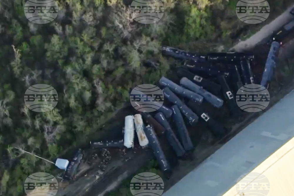 Train Derailment Texas