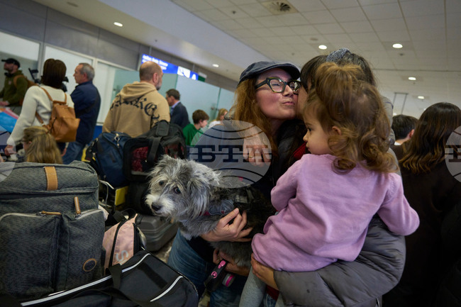 Greece Mideast Pet Evacuation