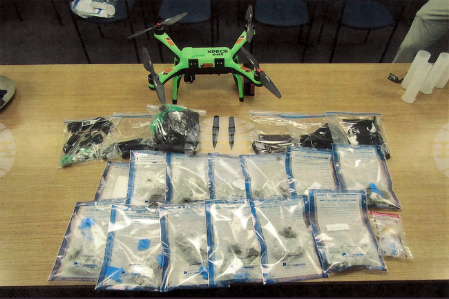 Prison Drone Contraband