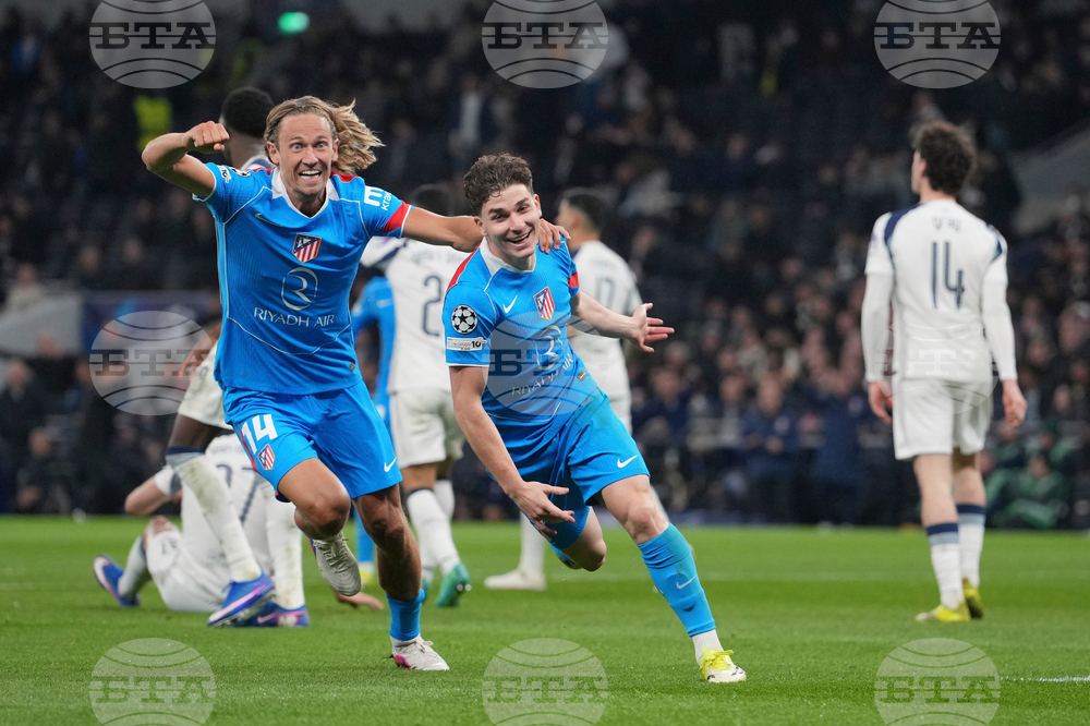 APTOPIX Britain Champions League Soccer