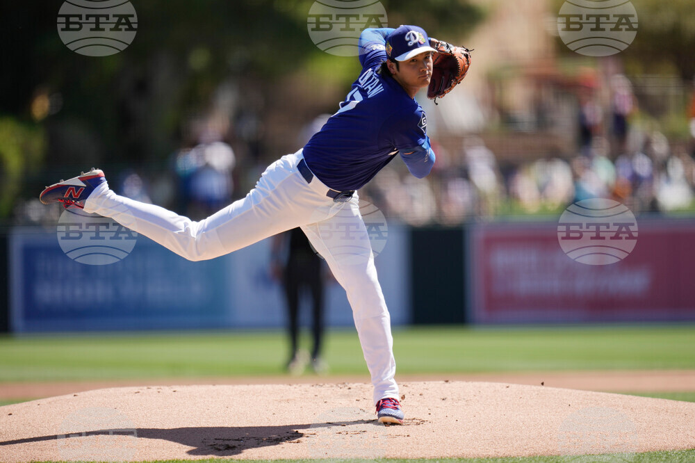 Giants Dodgers Spring Baseball