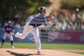 Giants Dodgers Spring Baseball